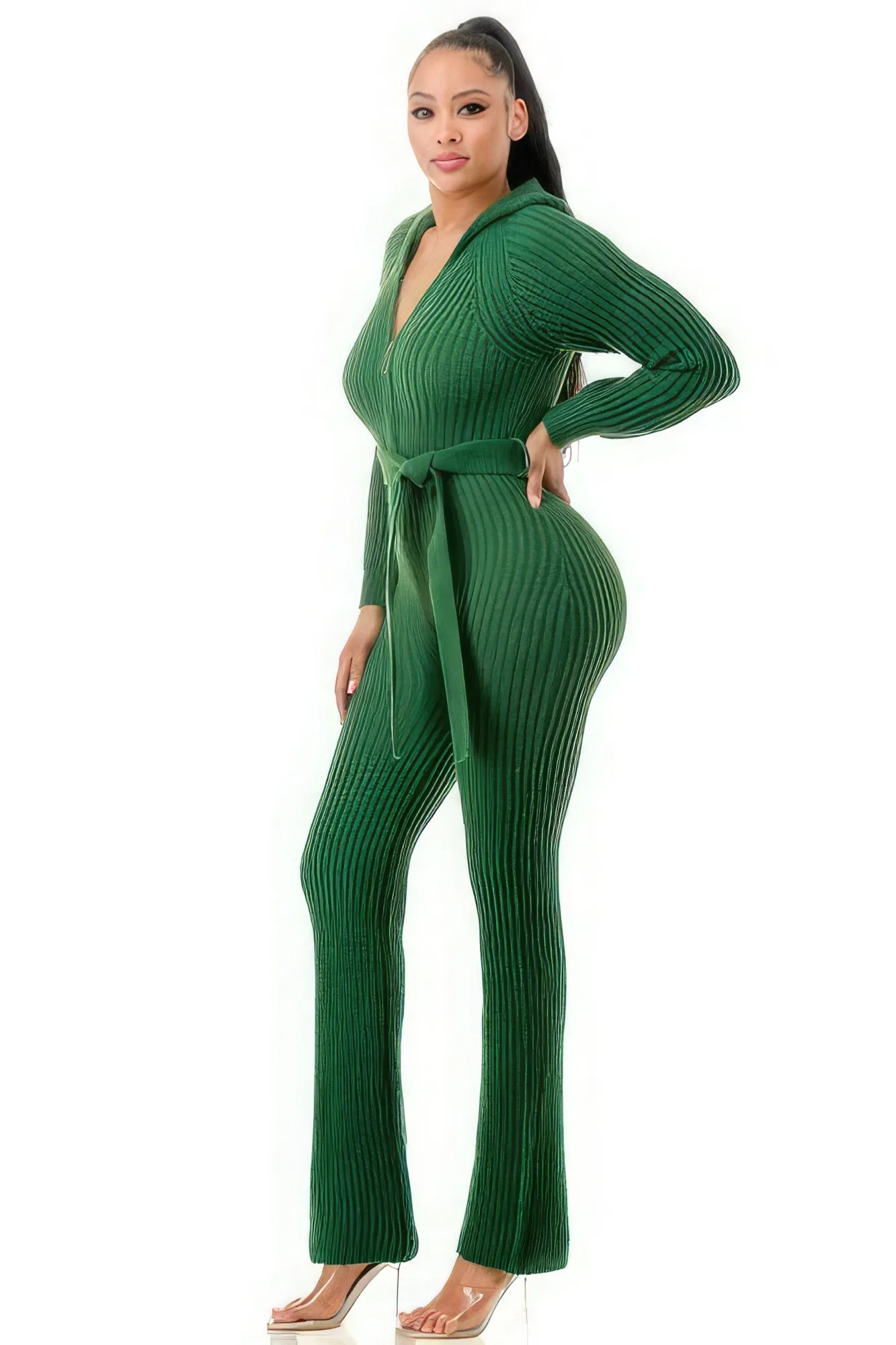 Blue Zone Planet |  Cindy's Monroe Hooded Jumpsuit
