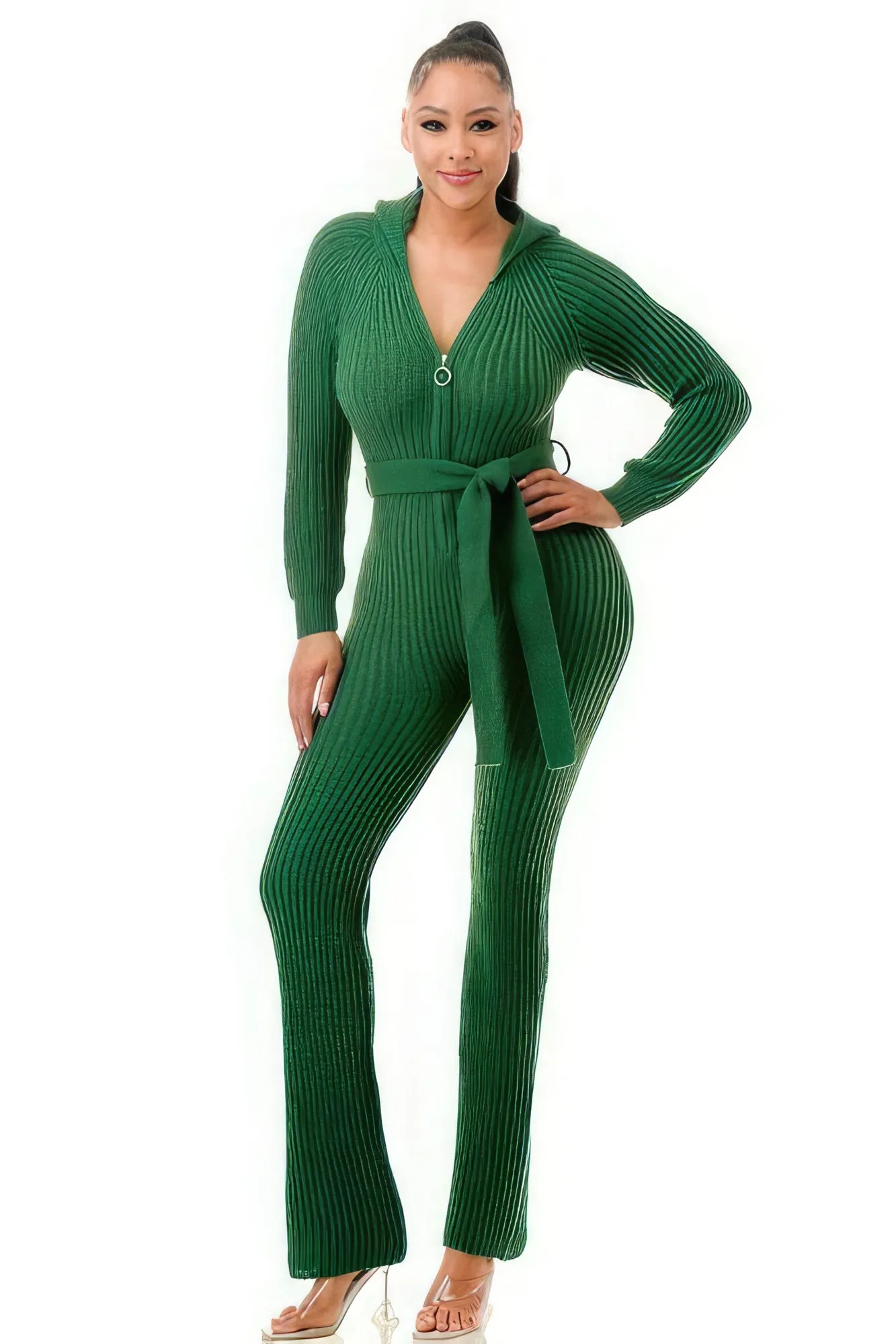 Blue Zone Planet |  Cindy's Monroe Hooded Jumpsuit