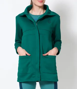 Cadmium Green Long Thermal Jacket