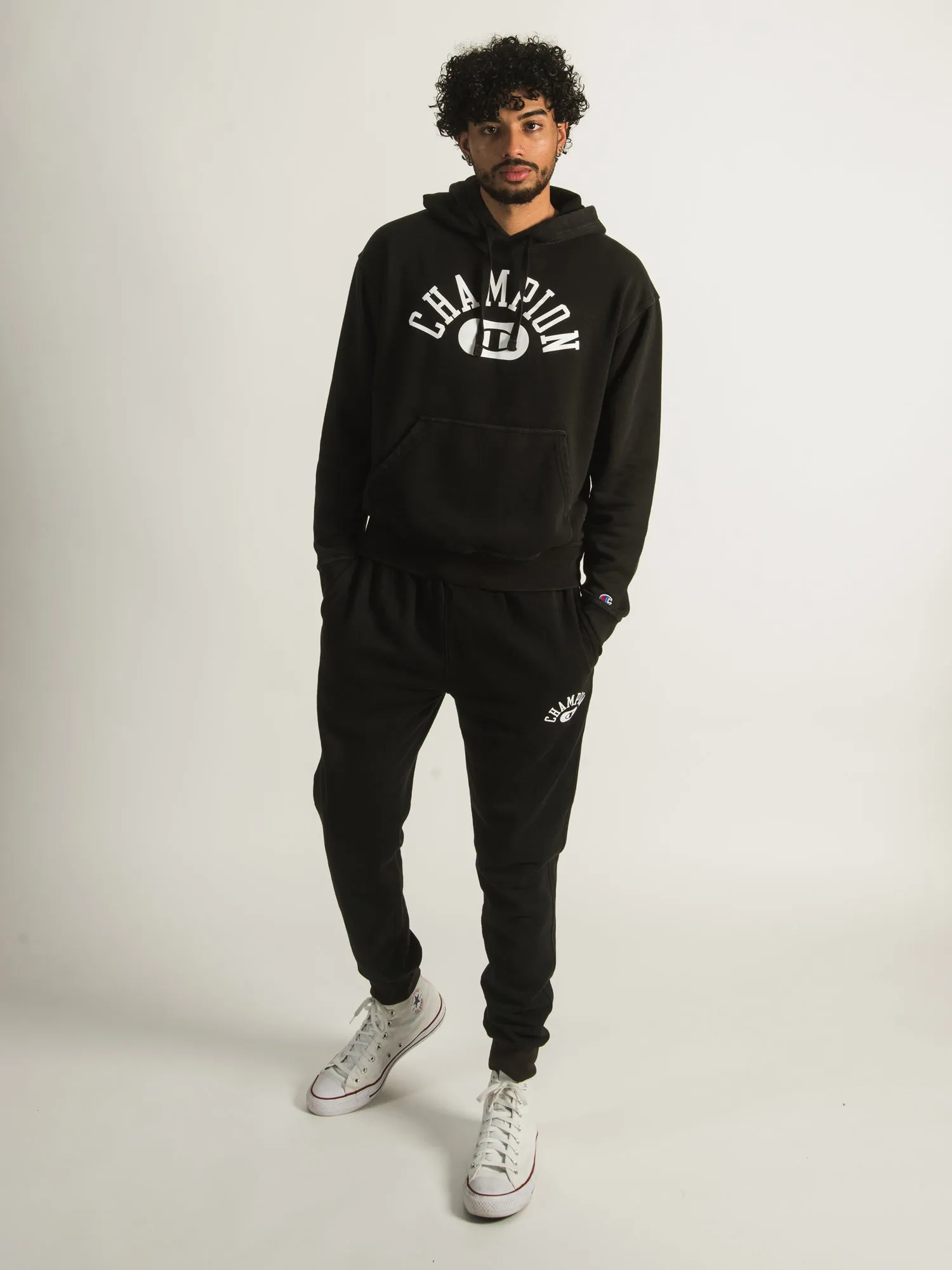 CHAMPION VINTAGE WASH VARSITY JOGGER - CLEARANCE