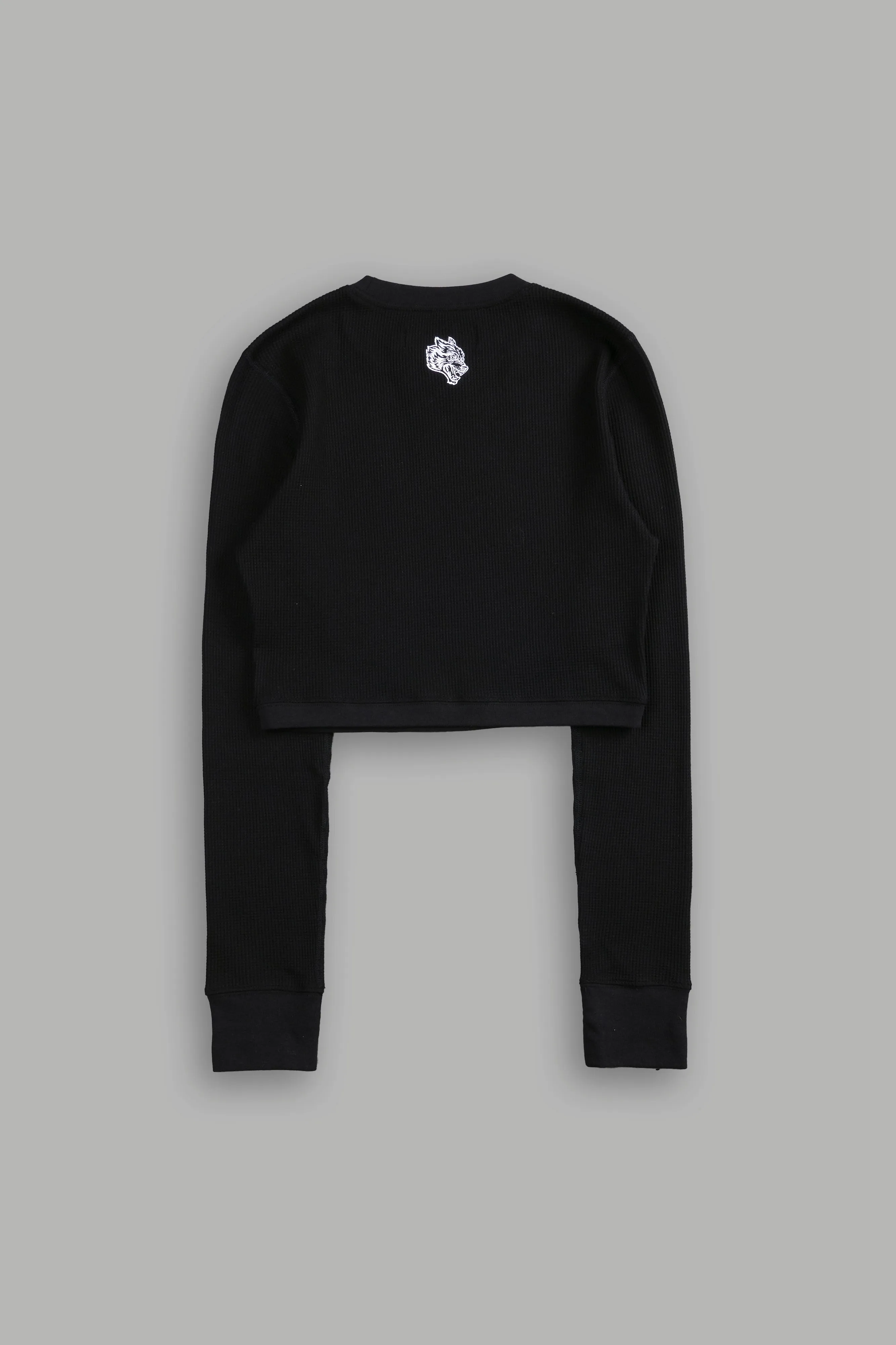 Conquer Cropped Thermal LS in Black
