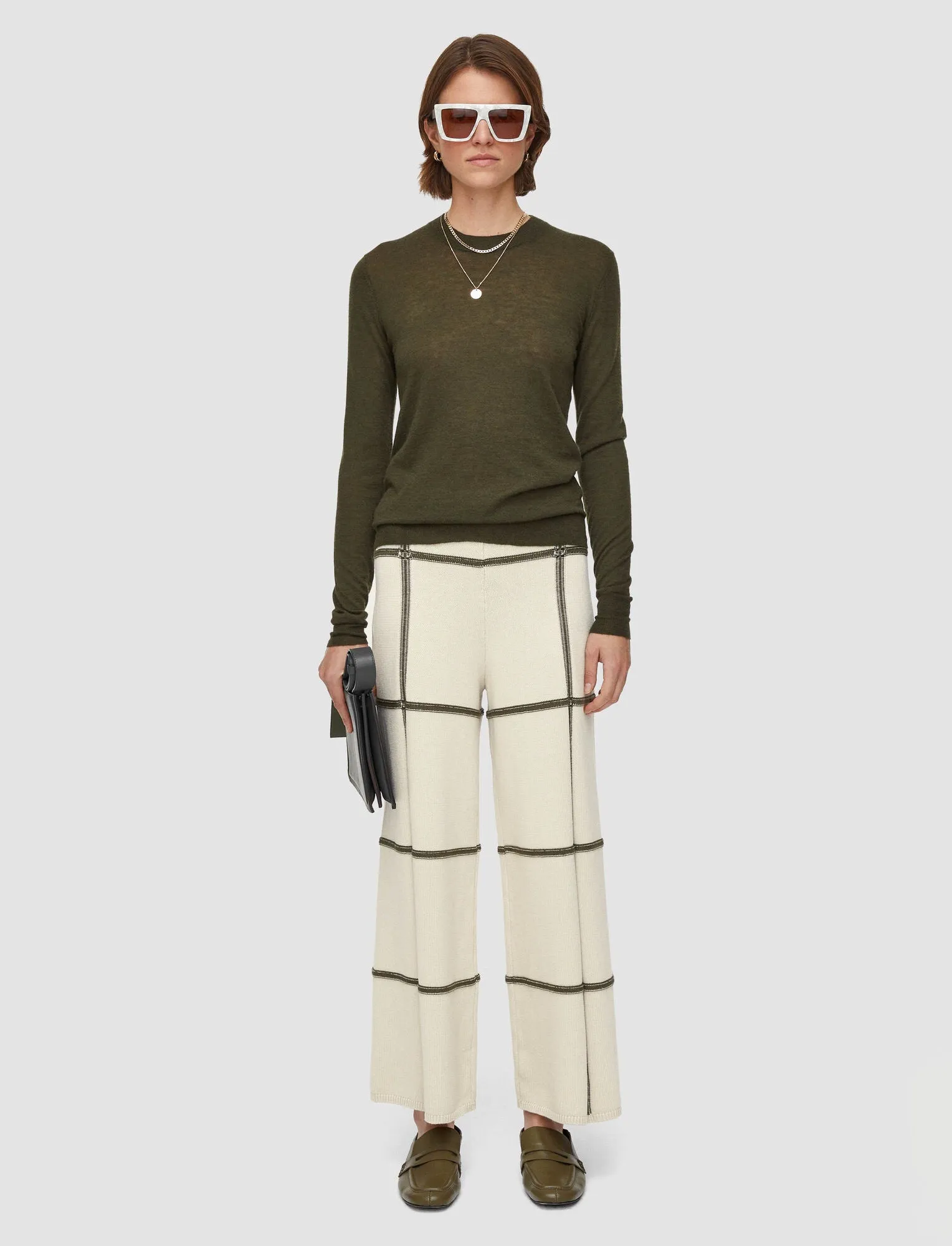 Cullotte Pants Grid Co