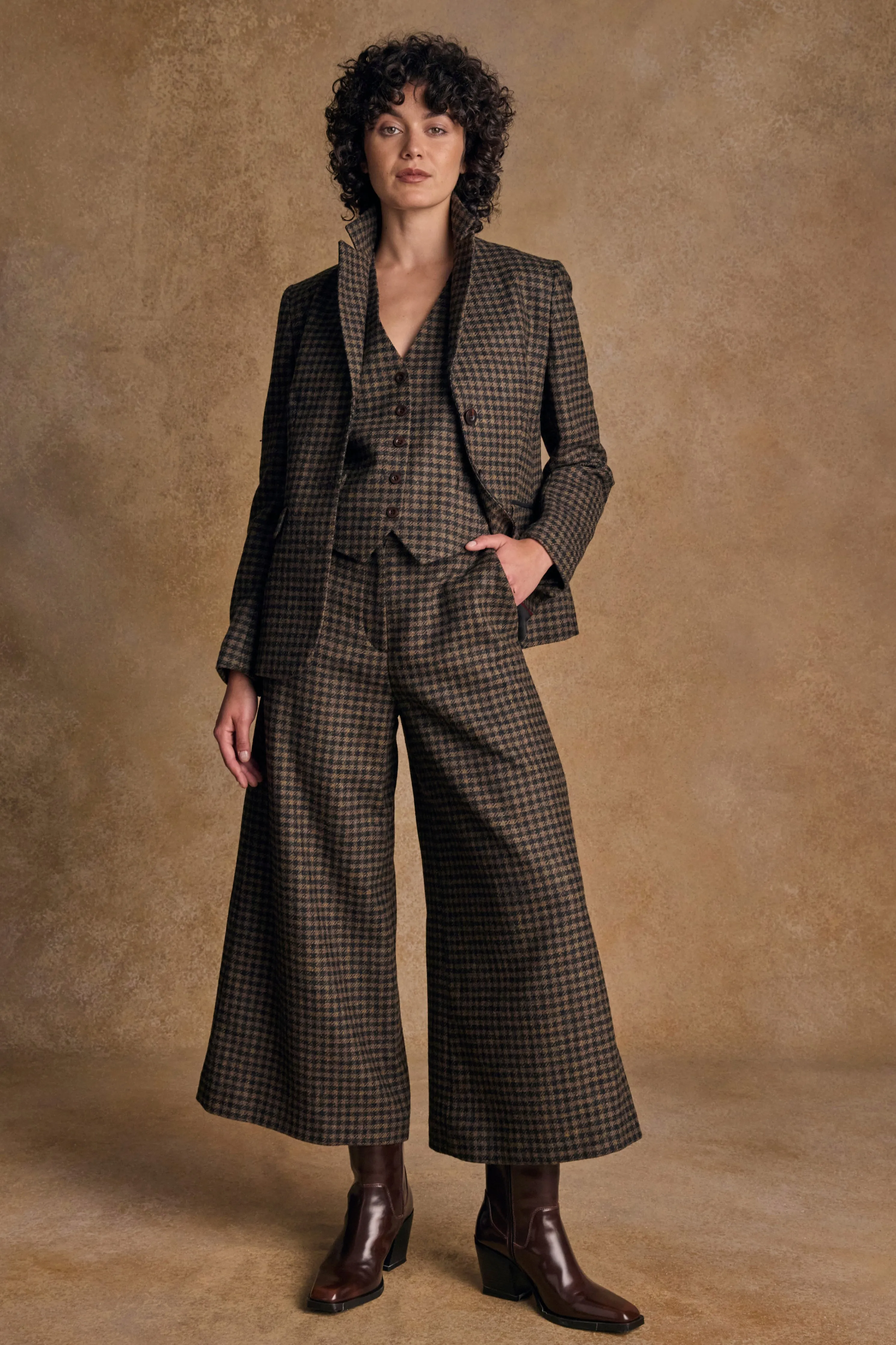 Enya Tweed Culottes - Earth Check