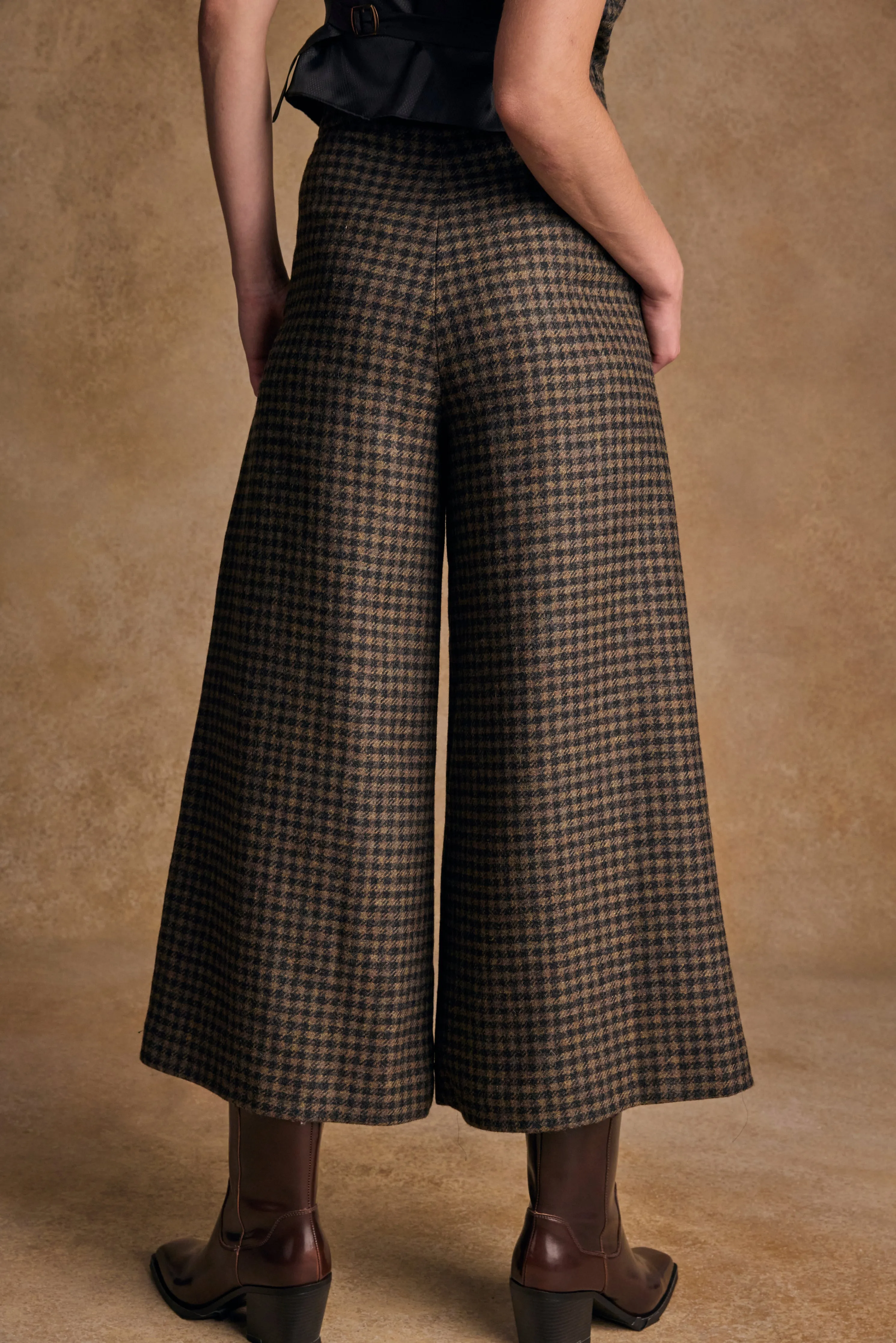 Enya Tweed Culottes - Earth Check