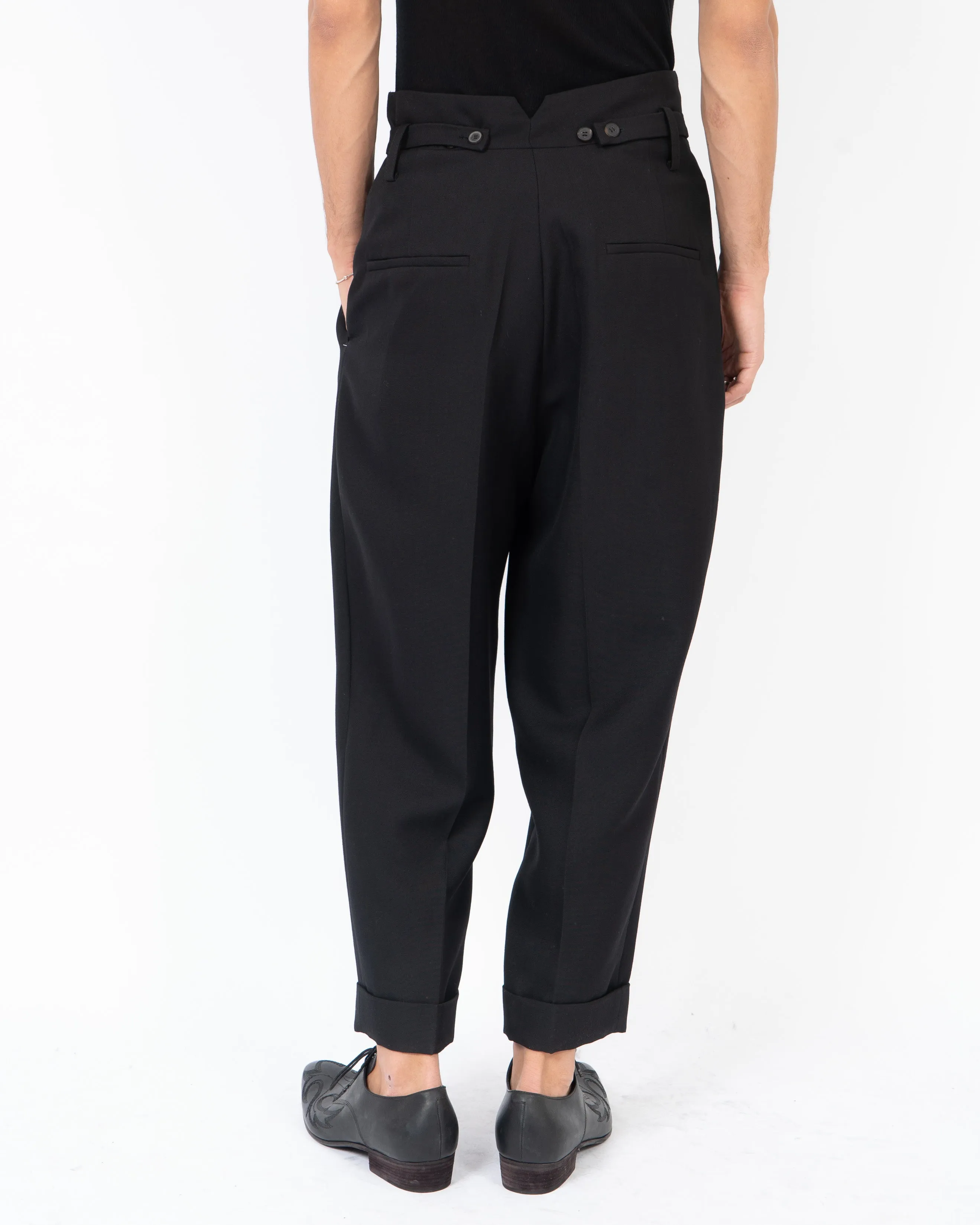 FW18 Black Highwaisted Trousers