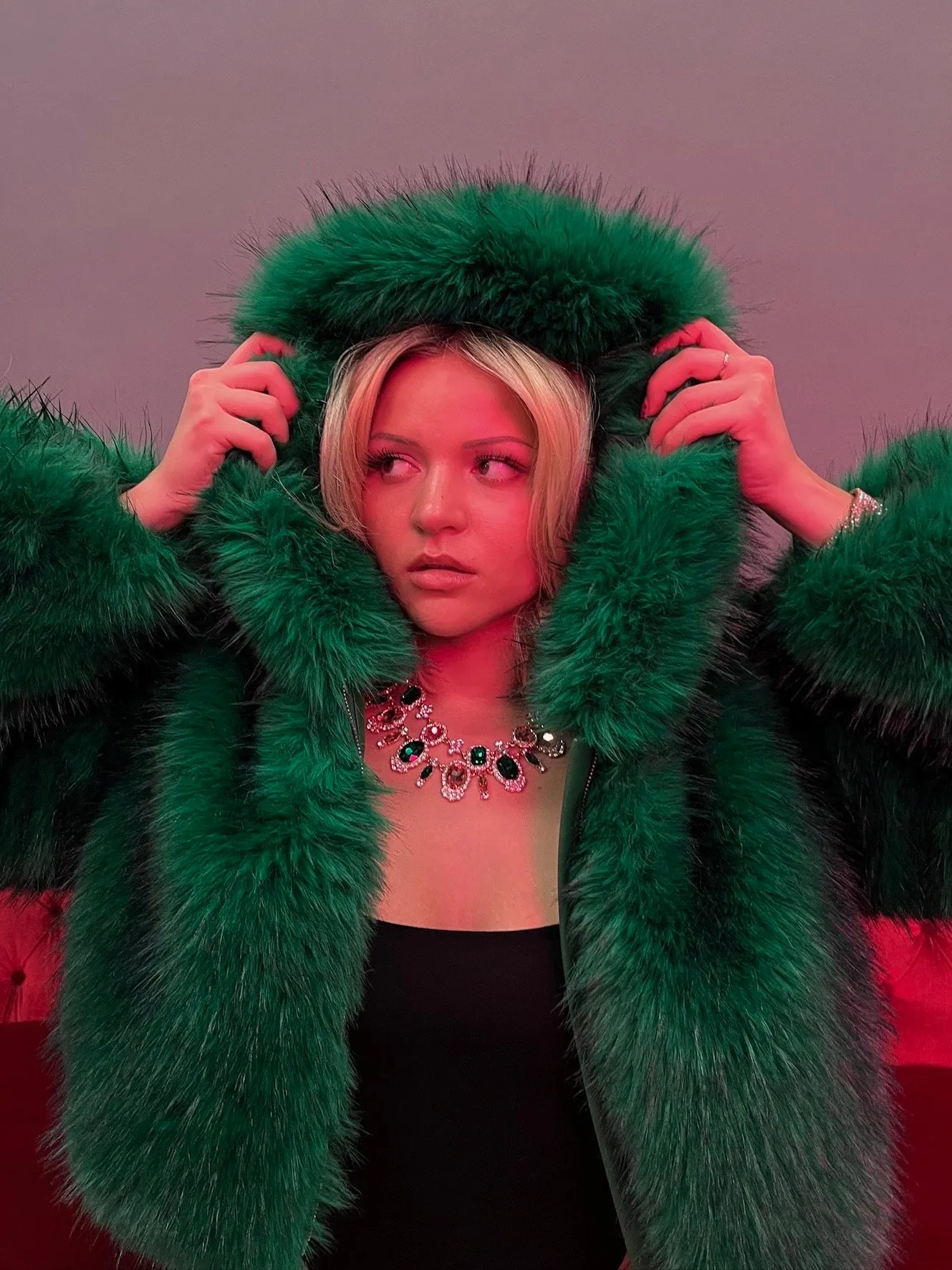 GEMINI FAUX FUR JACKET