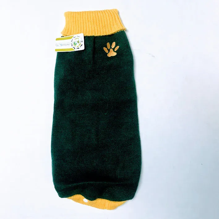 Green & Yellow Knitted Sweater