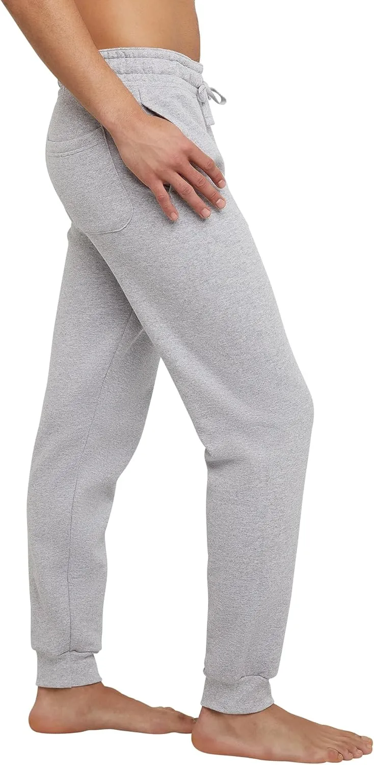 Hanes EcoSmart Jogger Sweatpants, Men's Midweight Fleece Lounge Pants, 30.5"
