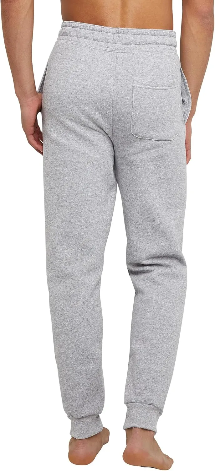 Hanes EcoSmart Jogger Sweatpants, Men's Midweight Fleece Lounge Pants, 30.5"
