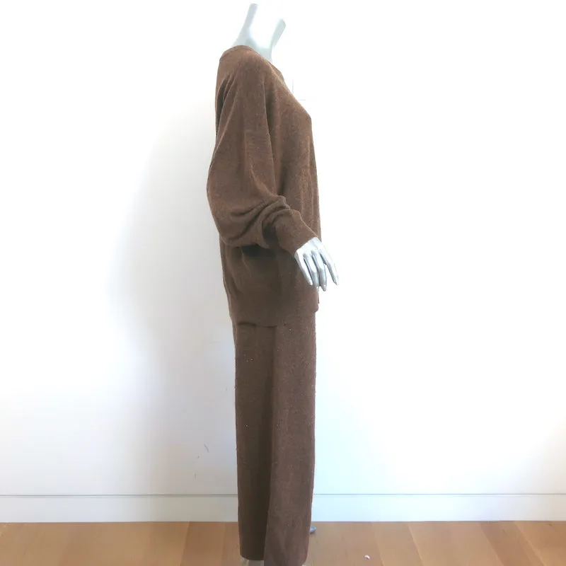 Jenni Kayne Marina Sweater & Culottes Set Nutmeg Wool-Blend Size Medium