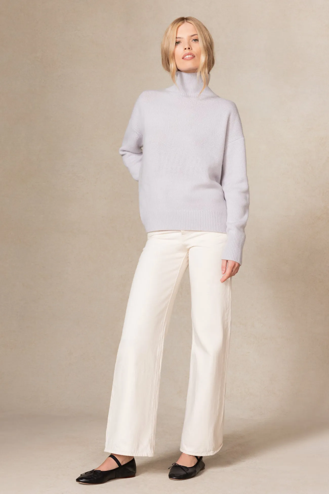 JOSLYN TURTLENECK CASHMERE SWEATER