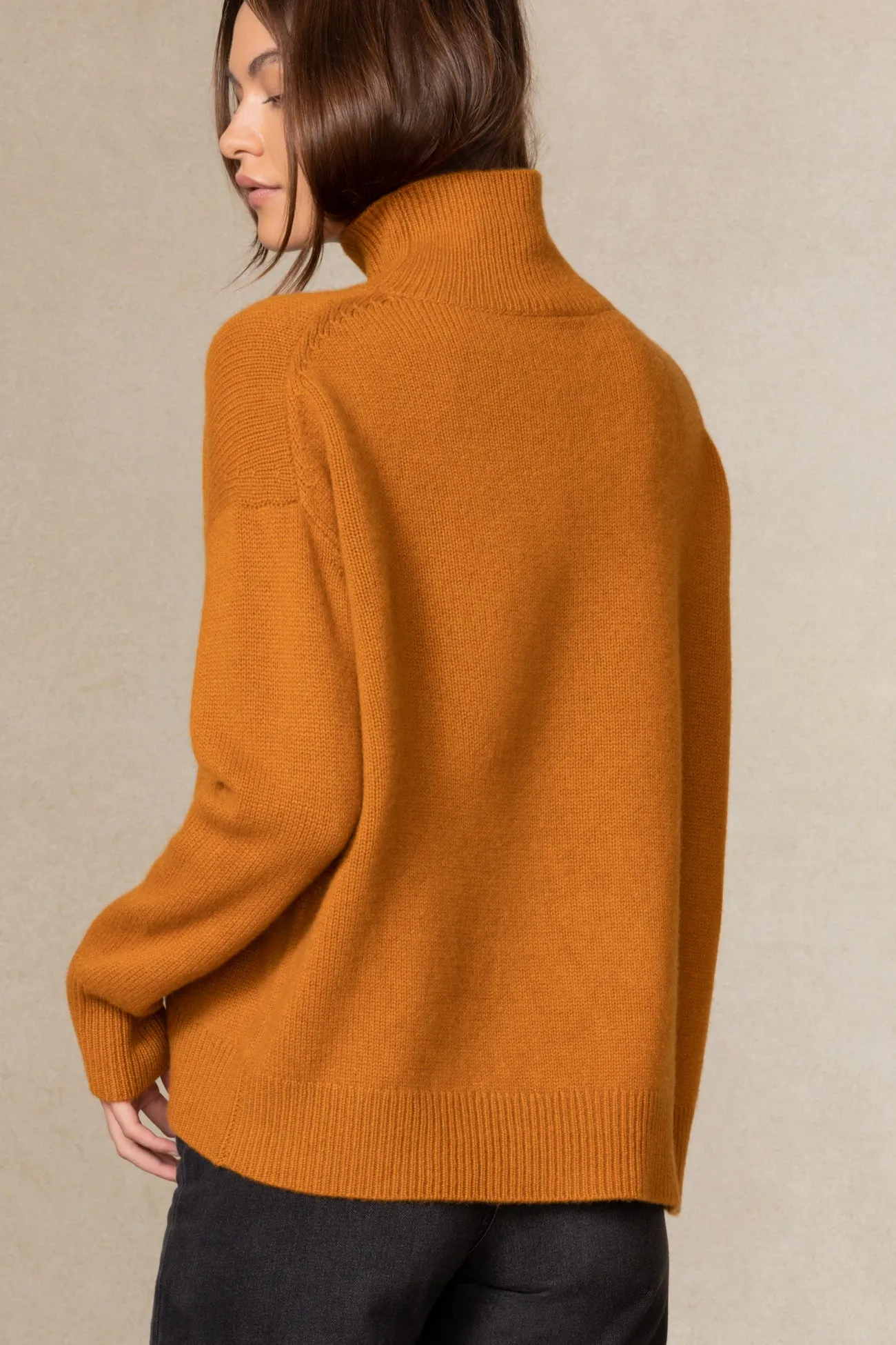 JOSLYN TURTLENECK CASHMERE SWEATER