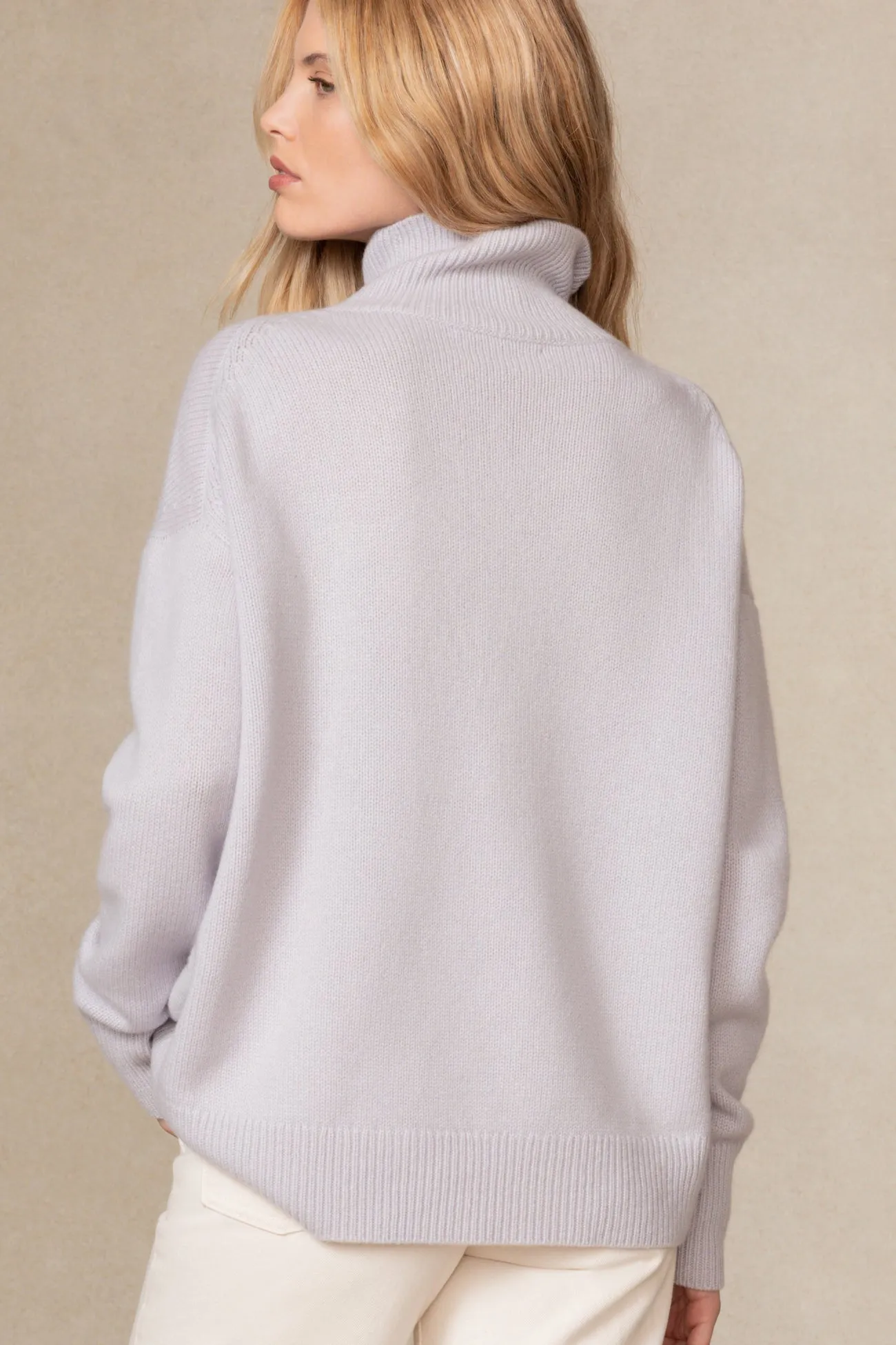 JOSLYN TURTLENECK CASHMERE SWEATER