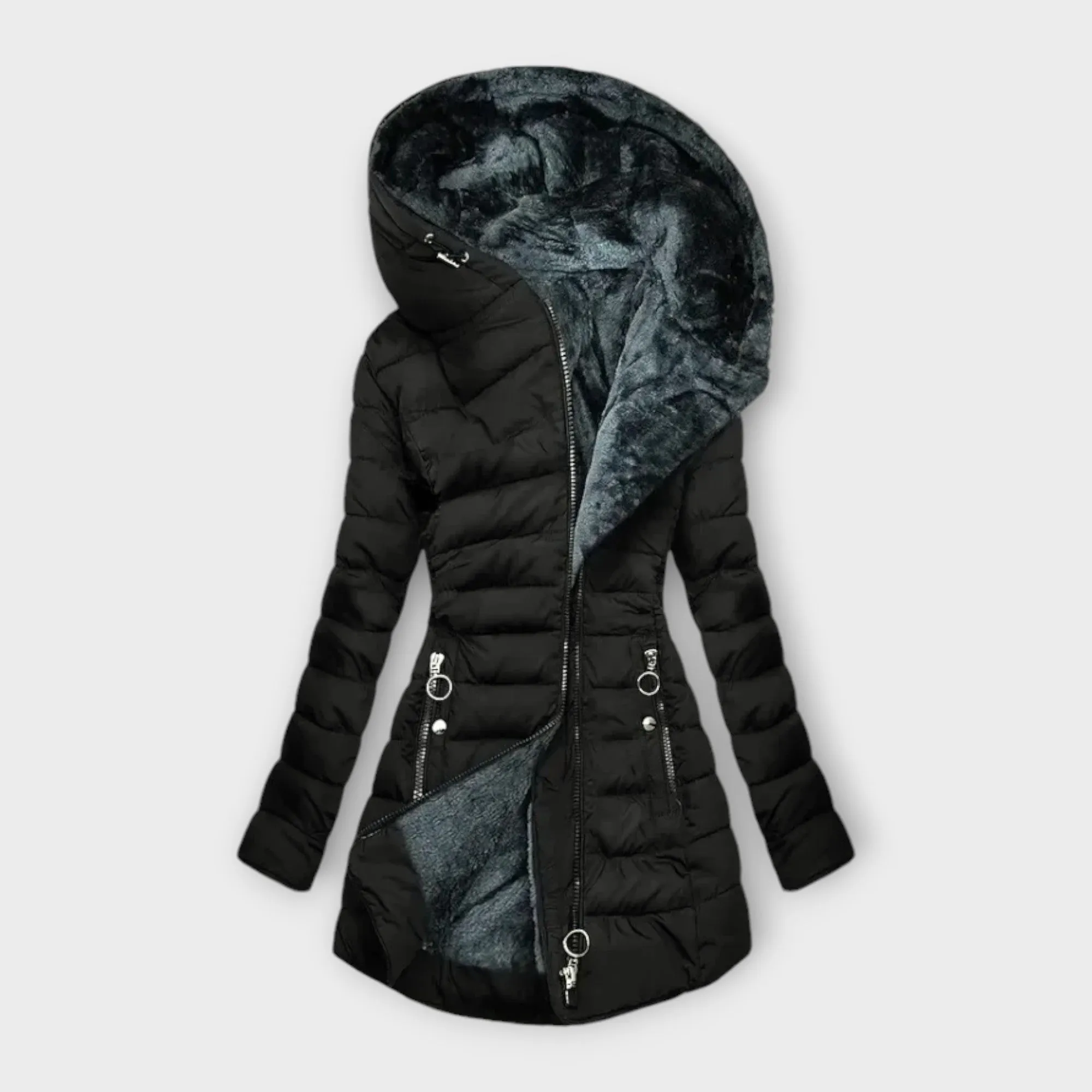 Kori - Cosy fur-lined jacket
