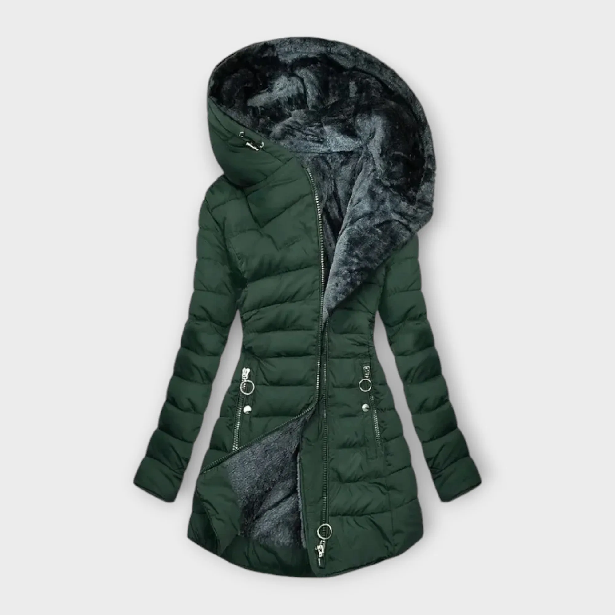 Kori - Cosy fur-lined jacket