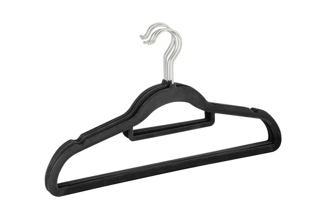 Lewis's Clothes Hangers Pack of 50 - Velvet