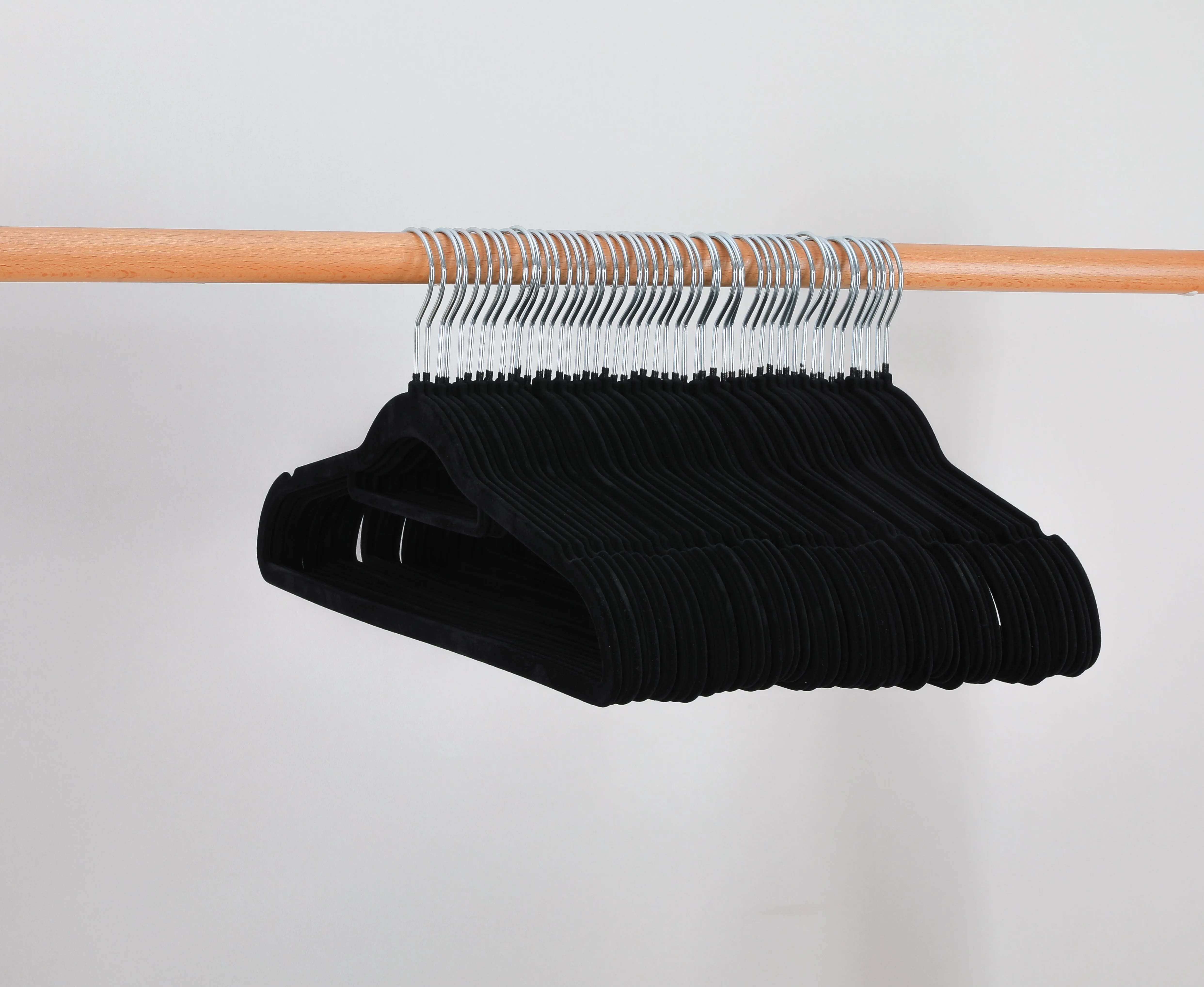 Lewis's Clothes Hangers Pack of 50 - Velvet