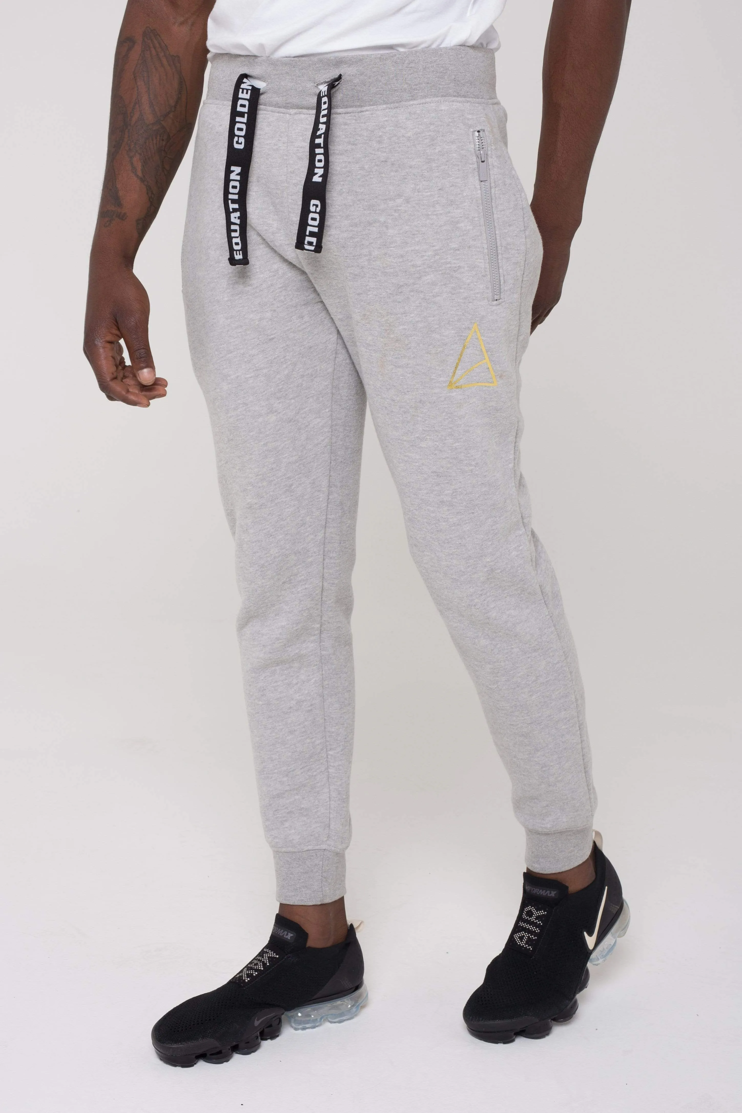 Mayday Fleeceback Skinny Fit Men's Joggers -  Grey