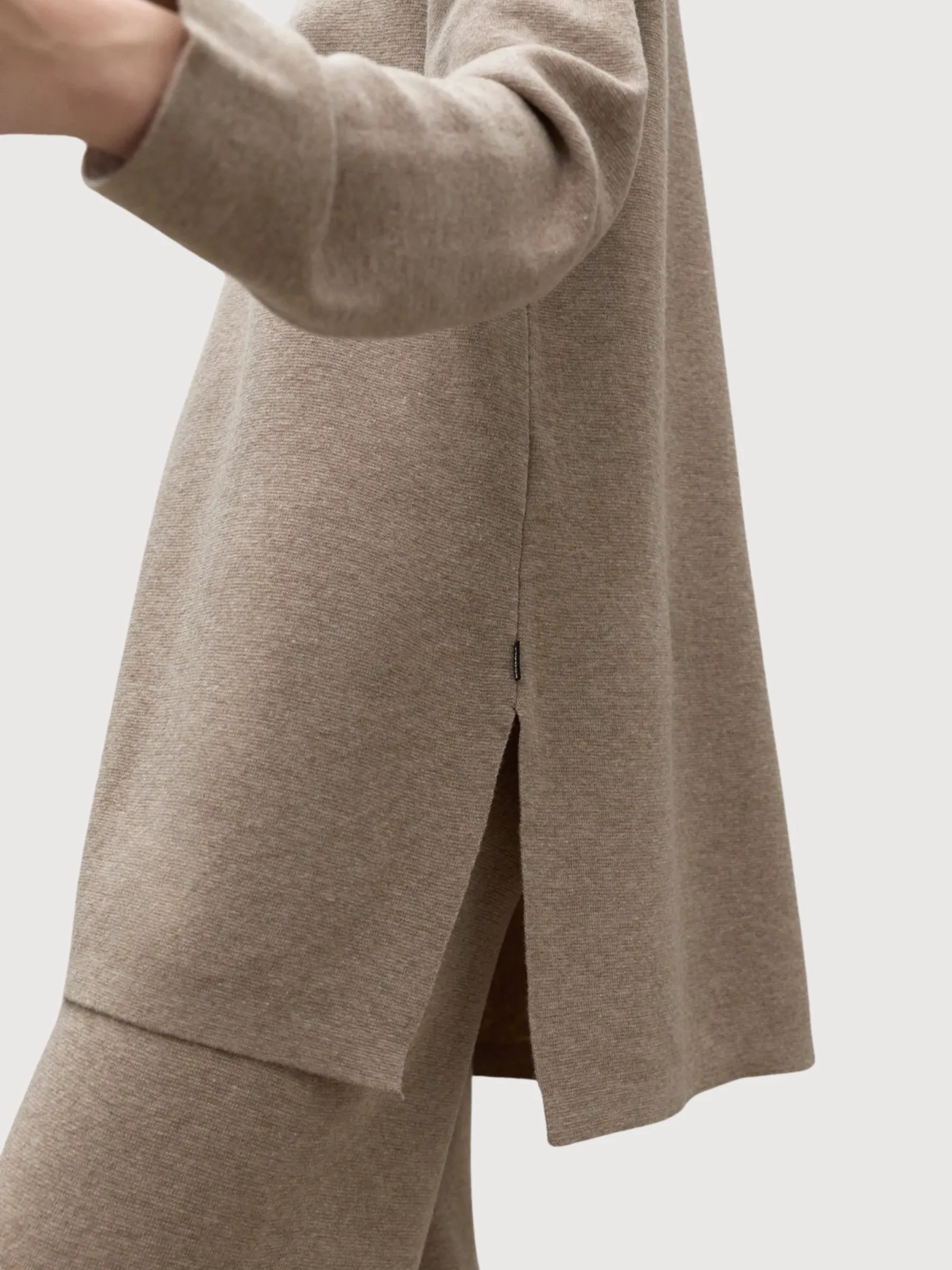 Palna Sand Woman Knitted Pullover | Ecoalf