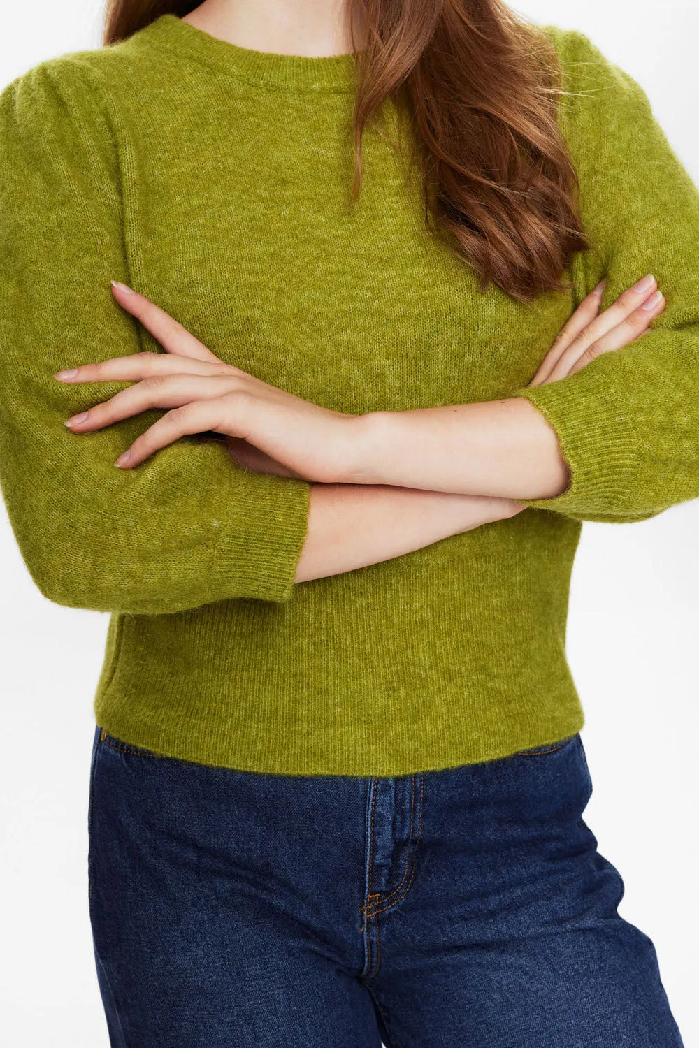 Rietta Short Sleeve Pullover Golden Cypress