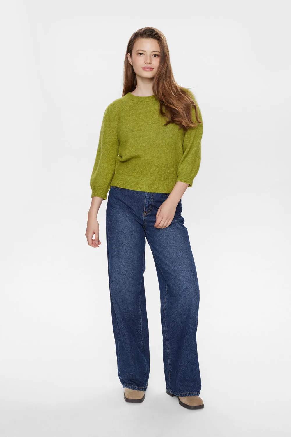 Rietta Short Sleeve Pullover Golden Cypress
