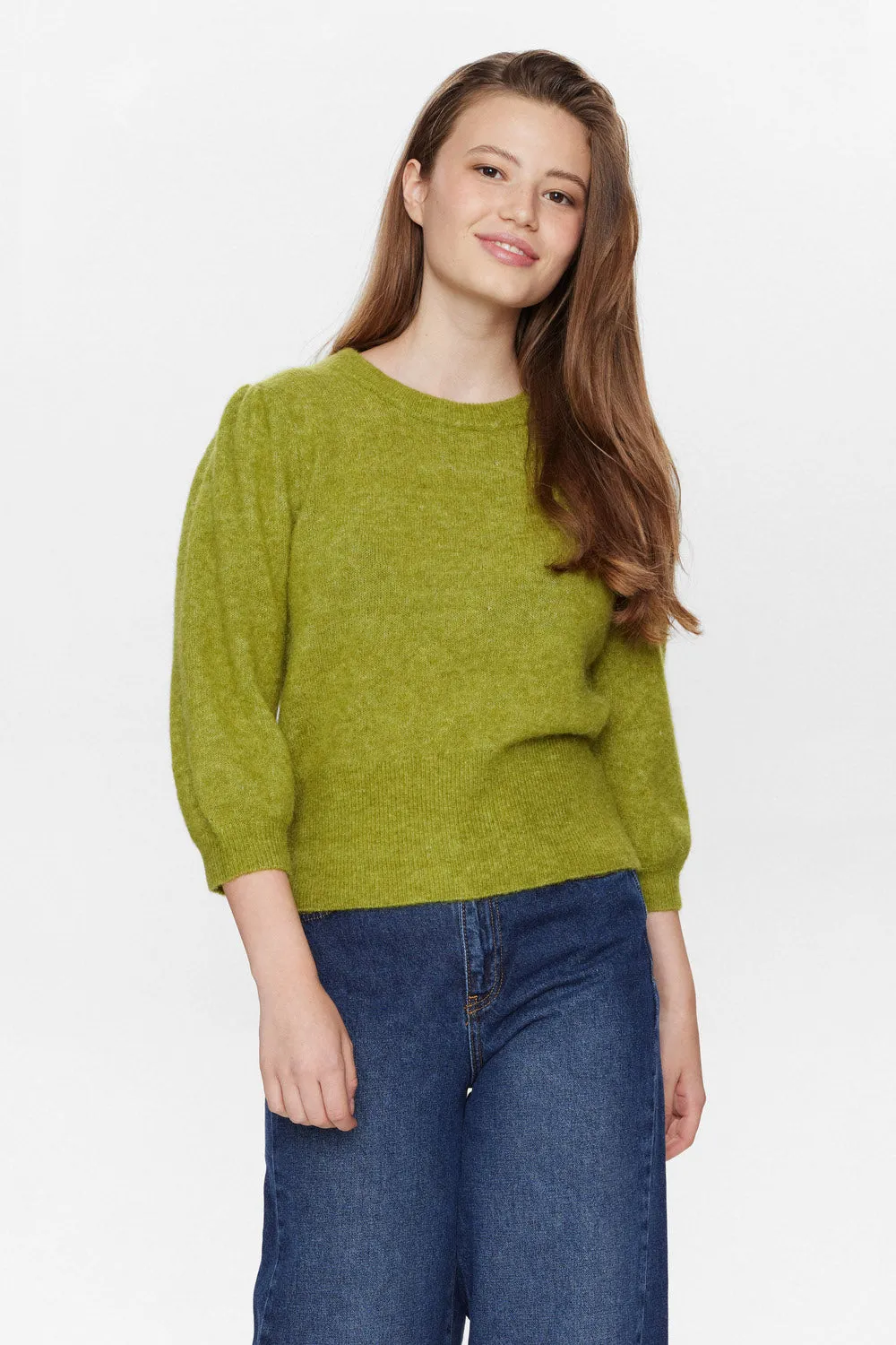 Rietta Short Sleeve Pullover Golden Cypress