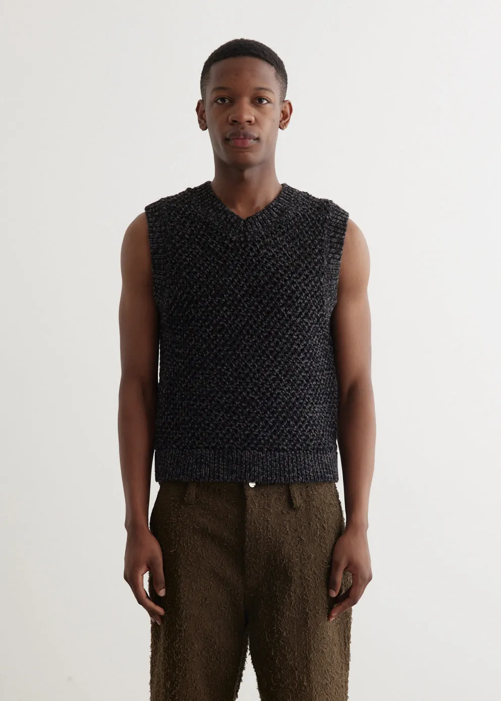 Rope Knit Vest